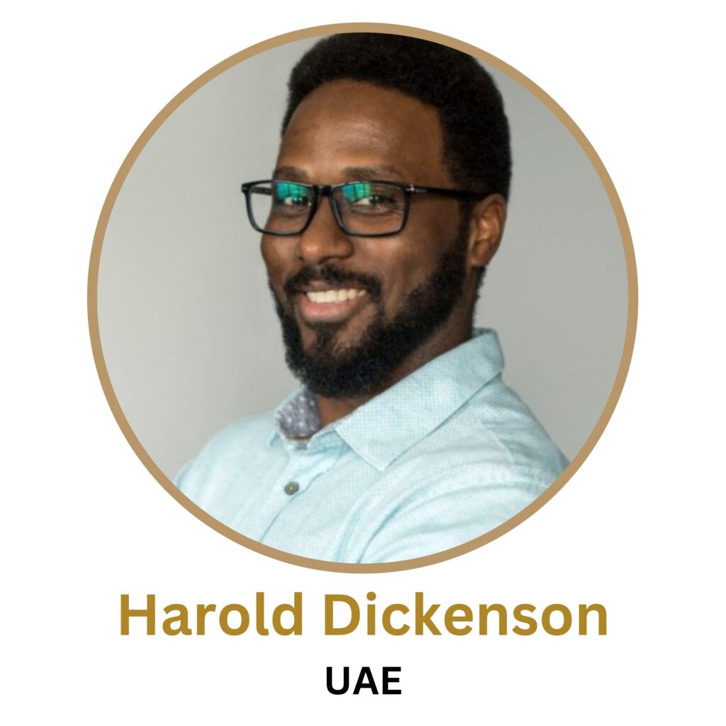Harold Dickenson Game Changers Club by Emi Olausson Fourounjieva